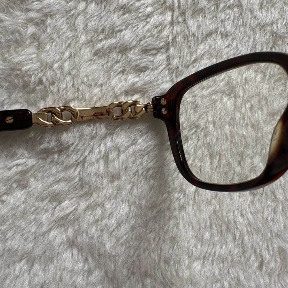 JIMMY CHOO vintage tortoise prescription transition lenses sunglasses glasses